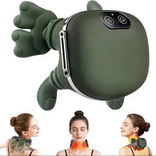 Masseur Électrique Intelligent 4-en-1 (Cou, Épaules, Dos, Jambes/Mollets).